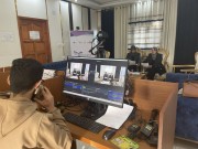 "فلسطينيات" تطلق إذاعة وتلفزيون "هنا غزة"