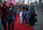 مهرجان "السجادة الحمراء" .. غزة ترتدي ثوبًا ثقافيًا
